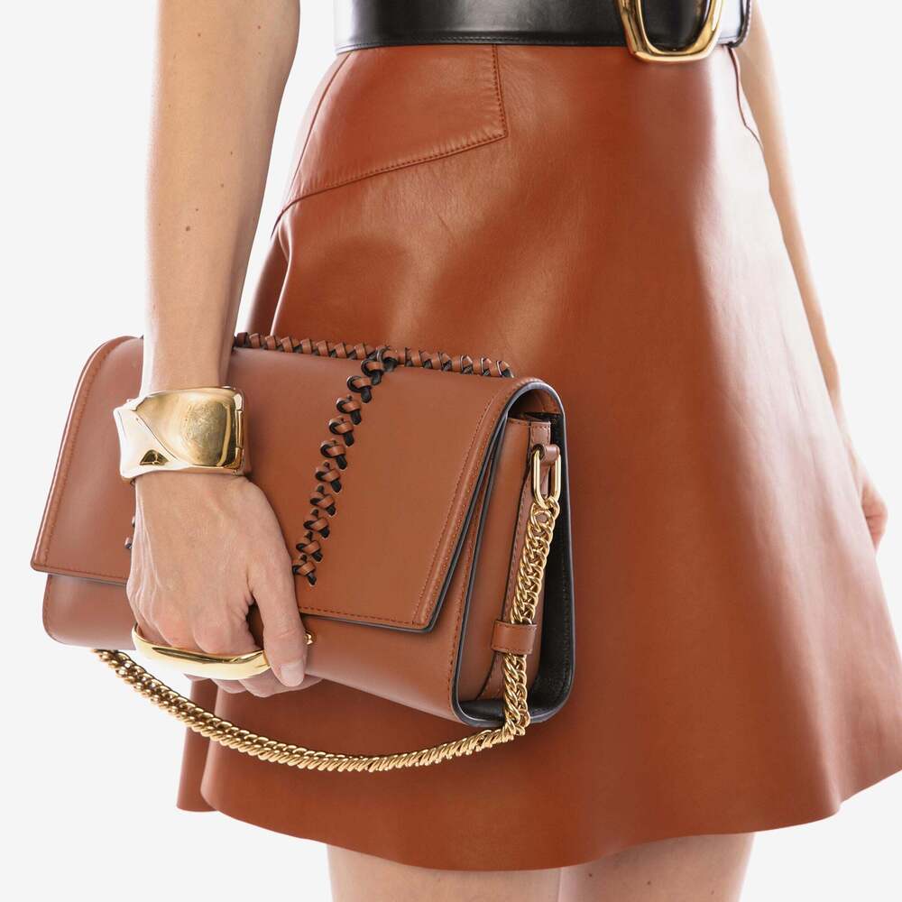 Alexander McQueen The Story Knotted Brown